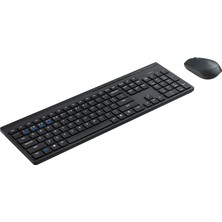 Binbir Göz Bilgisayar Rapoo 8110M Kablosuz Siyah Q Klavye+Mouse