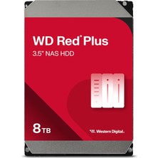 Binbir Göz Bilgisayar Wd Red Plus 8tb 5640RPM 256MB Sata3 6gbit/sn WD80EFPX Nas HDD