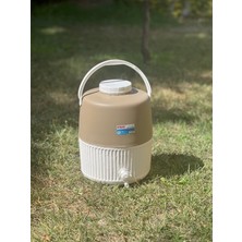 Kale Termos 10 Lt Bej Musluklu Piknik Termos