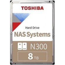 Binbir Göz Bilgisayar Toshıba N300 8tb 7200RPM 512MB Sata3 6gbit/sn MN10ADA800S Nas HDD