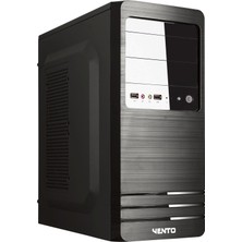 Binbir Göz Bilgisayar Vento VS114F 300W 1X8CM/2X12CM Fan Atx 1xusb2.0/1xusb3.0 Siyah Kasa