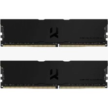 Binbir Göz Bilgisayar Goodram 32GB (2X16GB) 3600MHZ Ddr4 Pro Deep Black IRP-K3600D4V64L18/32GDC Pc Ram