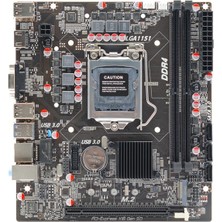 Binbir Göz Bilgisayar Afox IH310C-MA6-V4 2xddr4 Vga+Hdmı 1xglan 1x M.2 Nvme Gen3 1151PIN Anakart