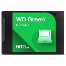 Binbir Göz Bilgisayar Wd Green 500GB 545/465MB/S Sata 3.0 SSD WDS500G5G0A