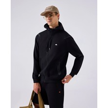 Ellesse Kapüşonlu Erkek Sweat Ceket 6SM1004-BK