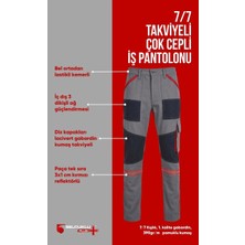 Selçuklu Plus 7/7 Takviyeli Kışlık İş Pantolonu – Dayanıklı, Konforlu ve Şık