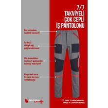 Selçuklu Plus 7/7 Takviyeli Kışlık İş Pantolonu – Dayanıklı, Konforlu ve Şık