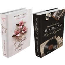 İndigo Kitap Silme Sendeki Izlerimi Ciltli ve Hükümran 3 Mazinin Gözyaşları Ciltli (Sümeyye Koç) 2li Set
