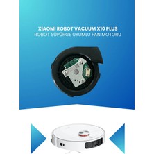 Electroll Xiaomi Robot Vacuum X10 Plus Robot Süpürge Uyumlu Fan Motoru