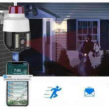 Marsilyan Alarmlı Dış Mekan Güvenlik Kamerası