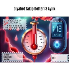 Popüler Sepet Diyabet Ölçüm Takip Çizelgesi Defteri A Kalite Özel Tasarım 3 Aylık A5