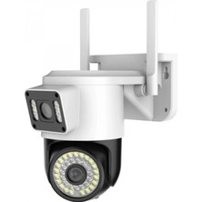 Marsilyan Çift Lensli Dış Mekan Wi-Fi Kamera