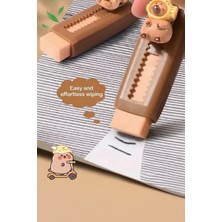 Gökyüzü Işığı Capybara Desenli Yumuşak Okul Silgisi