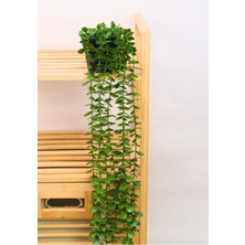 Leylart Dekoratif Saksılı 7’li Yapay Sarkıt Bitki Çiçek Sarmaşık 40CM