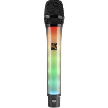 Skygo Profesyonel Kablosuz Uhf Mikrofon Rgb - Siyah Wx-81