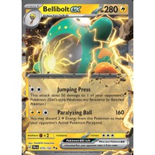 Pokemon TCG Bellibolt Ex #79 Pokemon Paldea Evolved Orijinal Kartı