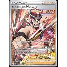 Pokemon TCG Single Strike Style Mustard - TG28/TG30 - Brilliant Stars - Trainer Gallery Pokemon Card - Full Art