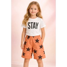 Almira Anne Bebek Kız Çocuk Spor Takım Yazlık Bahar Için Rahat ve Şık