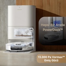 Dreame 13000PA Robot Vacuum L40 Ultra Ce Robot Süpürge Akıllı Istasyon Sıcak Su Mop Yıkama 5200MAH 194DK Çalışma Süresi