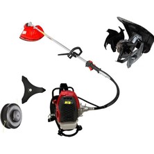 Gardenpro 520D Benzin Motorlu Tırpan + Çapalama Aparatı