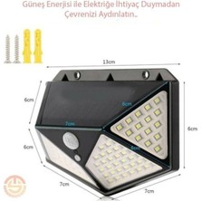 Nexgen Solar Bahçe Aydınlatma Lambası 100 LED