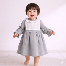 HappyKds123 Nilüfer Müslin Elbise