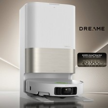 Dreame 20000PA Robot Vacuum X50 Ultra Complete Proleap Biyonik Bacak Versalift Radar Kameralı Tam Otomatik Temizlik