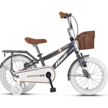 Ümit Stıtch Man 16 Jant Çocuk Bisikleti Antrasit Gri