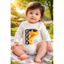 Almira Anne Bebek Bebek Erkek Uzun Kol Pamuklu Bady Günlük Rahat Giyim