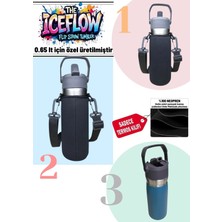 Stanley Neopren Termos Kılıfı ve Omuz Askısı Flip Straw 0,65 Lt 22 Oz