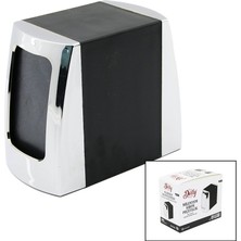 Selfbuysell Milenyum Krom Çift Taraflı Yaylı Peçetelik (5324)