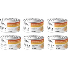Molly Tavuklu ve Balkabaklı Sos Içinde Yetişkin Kedi Konservesi 85 Gr. x 6 Adet