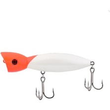 Fujin La-Nina 10CM 24GR Maket Balık Su Üstü Popper 163 Uv Red Head