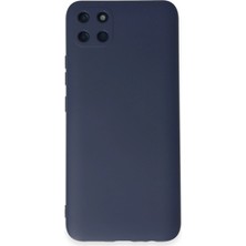 Selfbuysell Realme C11 Kılıf Nano Içi Kadife Silikon - Lacivert