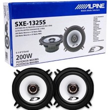 Alpine 13CM Hoparlör - Alpine SXE-1325S Kapı Hoparlörü 13 cm - Alpine Profesyonel Hoparlör 13CM