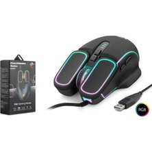 Rivera Tech Rvrstr4 Bomber Mouse 6400 Dpi Rgb - Si̇yah G350