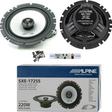 Alpine 16CM Hoparlör - Alpine SXE-1725S Kapı Hoparlörü 16 cm - Alpine Profesyonel Hoparlör 16CM