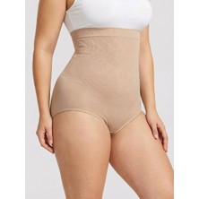 U&me Yüksek Bel Şekillendirici Slim Fit Kadın Korse Karın Toparlayıcı Inceltici Slip Ten