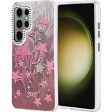 Selfbuysell Samsung Galaxy S25 Ultra Kılıf Blade Aynalı Desenli Kapak - Desen 7