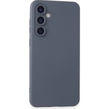 Selfbuysell Samsung Galaxy S24 Kılıf Nano Içi Kadife Silikon - Gri