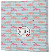 Epilons Flamingo 1 - Yan Baskılı Çizgili Defter