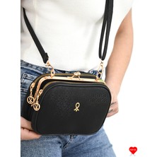 Jara Bag Dublin Kadın 4 Bölmeli Astarlı Burslu, Fermuar Kapamalı El Kol ve Omuz Çantası