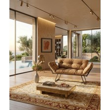 AVYNA Varelux™ Comfortmotion Kanepe | Açılır Kollu Premium Çekyat | Ikili Yataklı Koltuk - Kahverengi