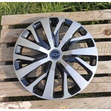 Yk Chevrolet Aveo / Lacetti / Epica / Cruze 14 Inç Uyumlu Jant Kapağı 4'lü Takım Amblem Hediyeli