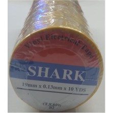 CTR Ticaret Shark 19MM x 10YDS Izole Bant 10'lu Paket - 6 Renk Seçenekli