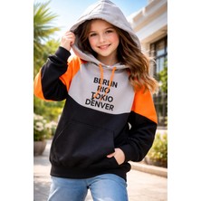Almira Anne Bebek Kız Çocuk Uzun Kol Sweatshirt Renkli ve Rahat Günlük Giyim
