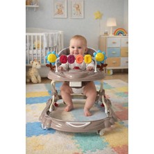 Acr Ciciko Ciciko Smile Yürüteç Öğretici ve Stoplu Antrasit Yürüteç