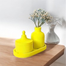 Genel 3 Parça Dekoratif Vazo Seti -  Ev Dekorasyonu