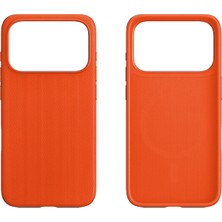 Nanospace iPhone 17 Pro Ile Uyumlu Techwoven Magsafe Silikon Kılıfı