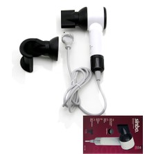 Selfbuysell Beyaz Saç Kurutma Makinesi 110.000RPM Dijital Ekran Sessiz Çalışma - 3 Hız - Sıcaklık Ayar 800W SHD-1756 (5324)